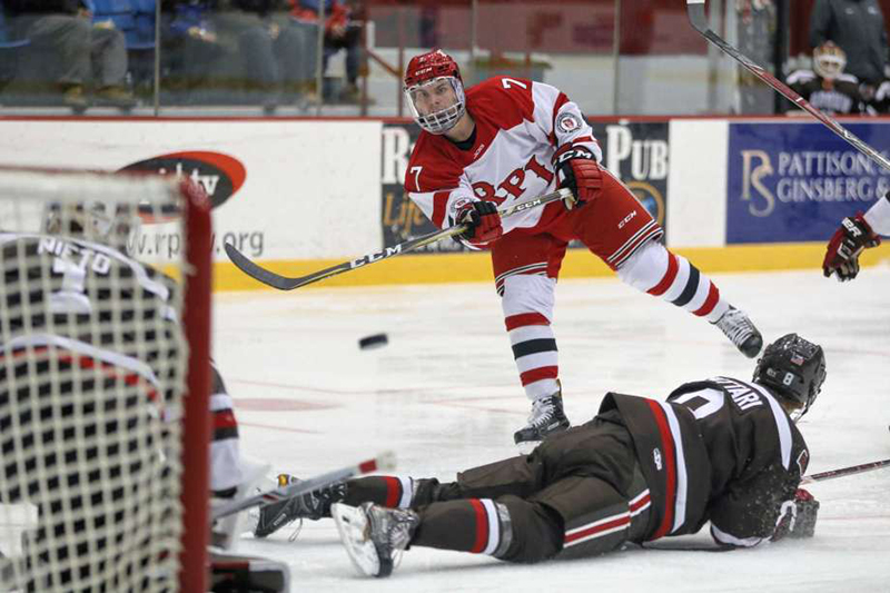 RPI Hockey Player